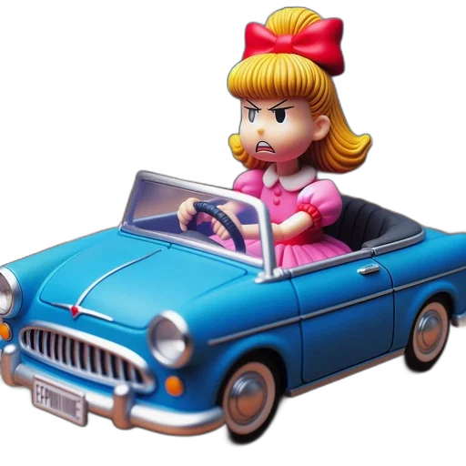 car, 3d render, photorealistic, concept art transparent PNG cut-out
