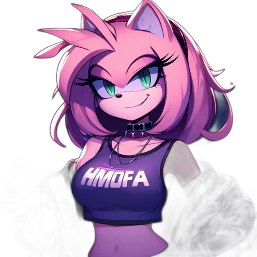 dress, staff, animal, vaporwave transparent PNG cut-out