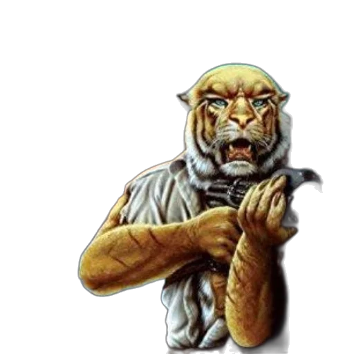 staff, animal, face, creature transparent PNG cut-out