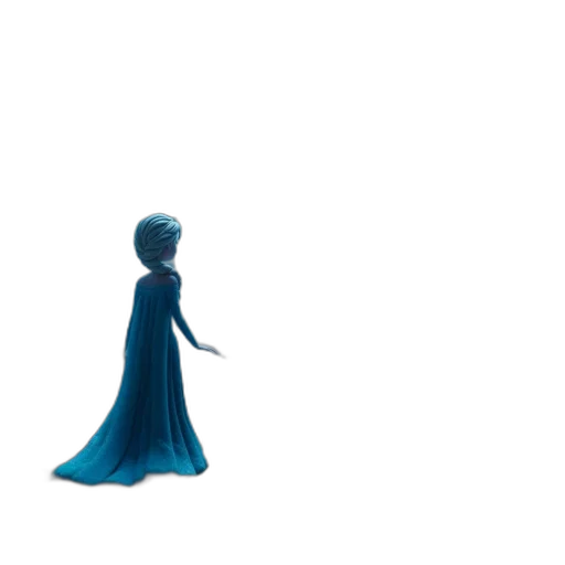 dress, staff, robot, crown transparent PNG cut-out