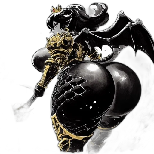 dragon, crown, sword, weapon transparent PNG cut-out
