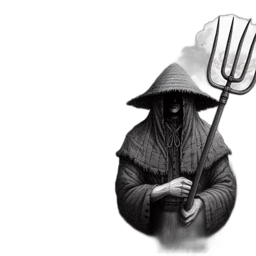 mask, staff, food, weapon transparent PNG cut-out