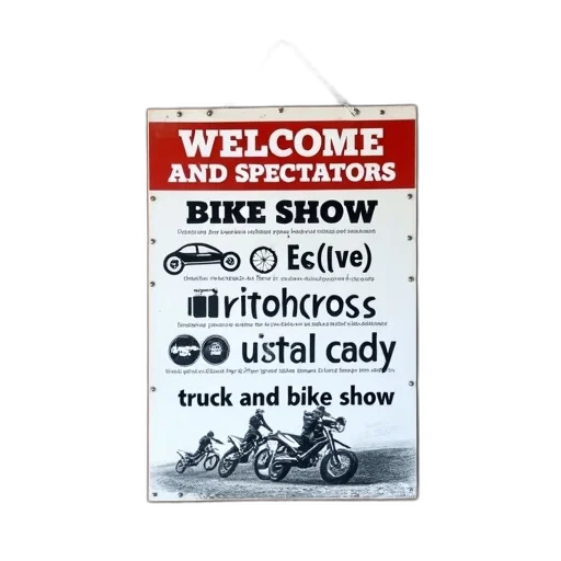 sign, red, border, white transparent PNG cut-out