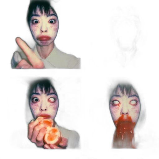 mask, face, creature, food transparent PNG cut-out