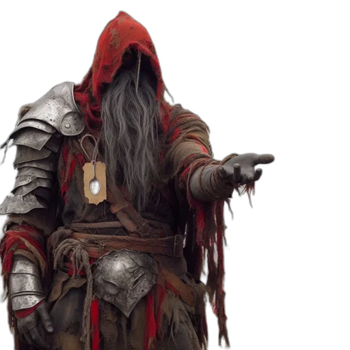 weapon, jacket, sword, staff transparent PNG cut-out