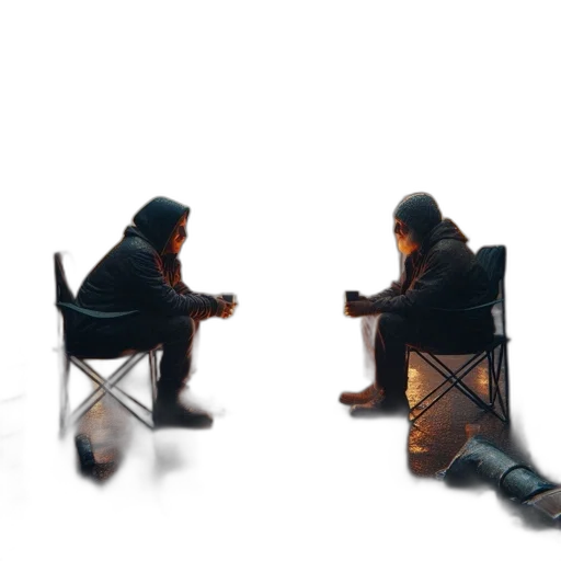 furniture, umbrella, jacket, shoes transparent PNG cut-out