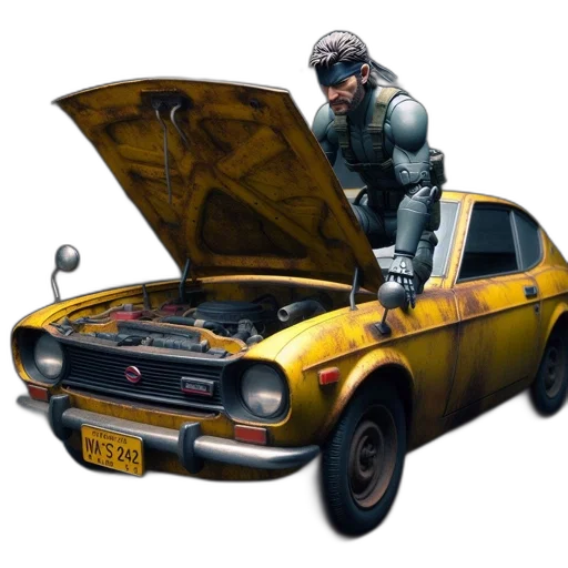 car, weapon, robot, concept art transparent PNG cut-out