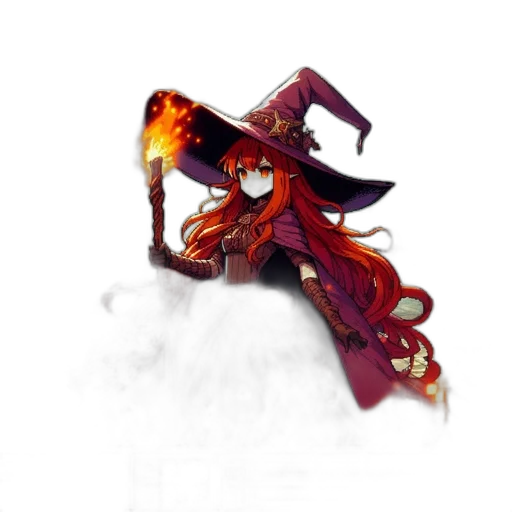 staff, hat, mask, dragon transparent PNG cut-out