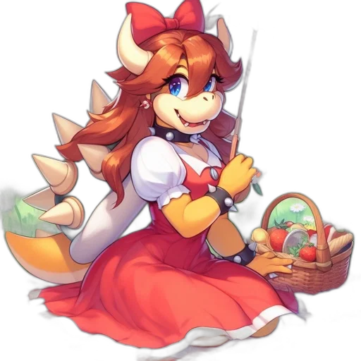 staff, food, dress, crown transparent PNG cut-out