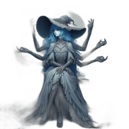 hat, creature, dress, mask transparent PNG cut-out