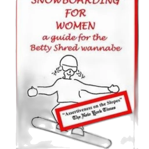 book, cover, titled, snowboarding transparent PNG cut-out