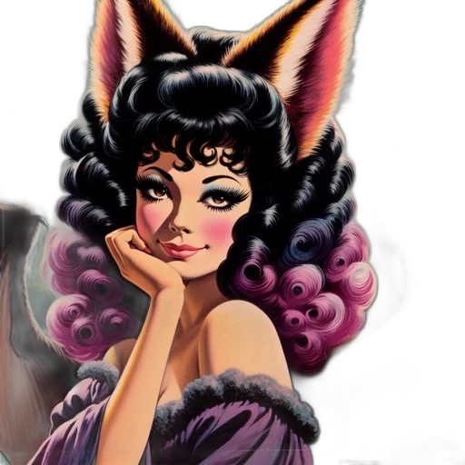 fantasy art, cartoon, comic book art, photorealistic transparent PNG cut-out