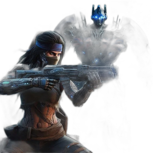 weapon, concept art, comic book art, fantasy art transparent PNG cut-out