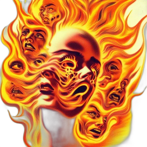 mask, face, crown, hair transparent PNG cut-out