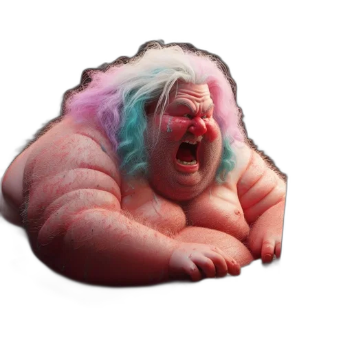 creature, animal, dragon, hair transparent PNG cut-out
