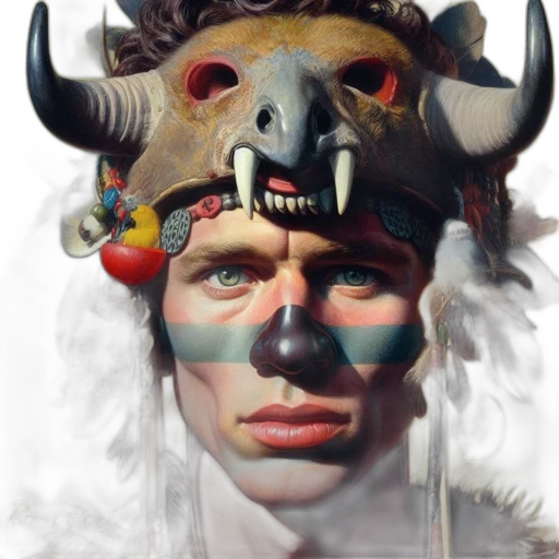 mask, face, animal, creature transparent PNG cut-out