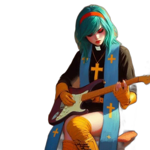 jacket, weapon, sword, concept art transparent PNG cut-out