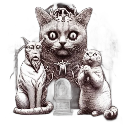 crown, jewelry, animal, staff transparent PNG cut-out