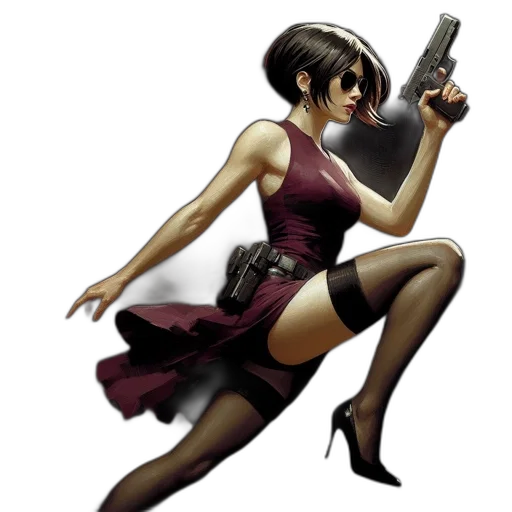 weapon, concept art, pixel art, comic book art transparent PNG cut-out