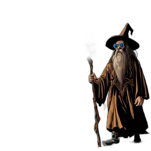staff, hat, mask, concept art transparent PNG cut-out