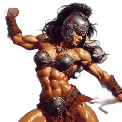 comic book art, fantasy art, concept art, photorealistic transparent PNG cut-out