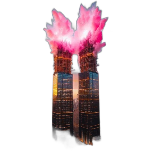 building, weapon, dragon, jacket transparent PNG cut-out