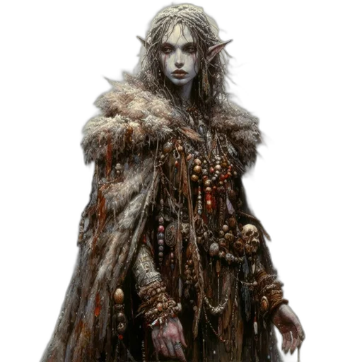 staff, creature, fantasy art, concept art transparent PNG cut-out