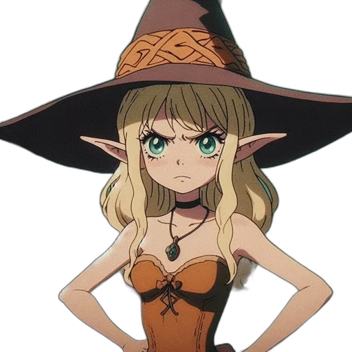 hat, staff, dress, mask transparent PNG cut-out
