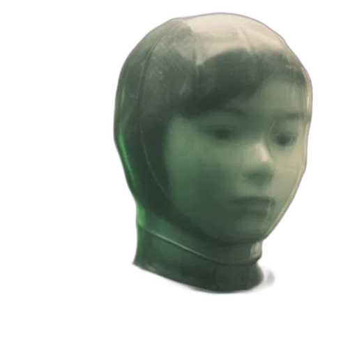 face, mask, robot, creature transparent PNG cut-out