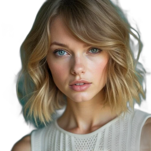 hair, face, hat, jewelry transparent PNG cut-out