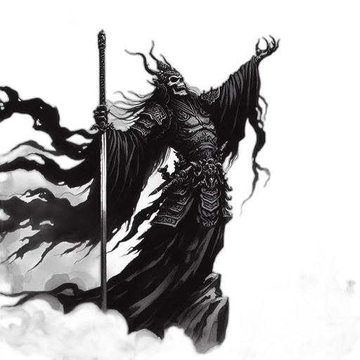 sword, creature, dragon, staff transparent PNG cut-out