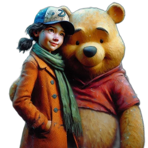 jacket, hat, animal, face transparent PNG cut-out