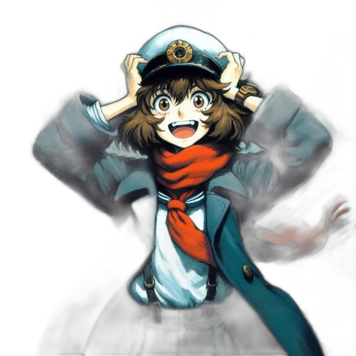 staff, hat, crown, robot transparent PNG cut-out