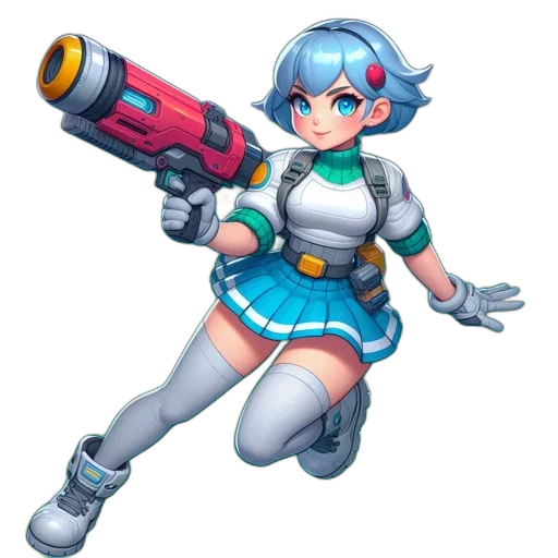 weapon, staff, robot, sword transparent PNG cut-out