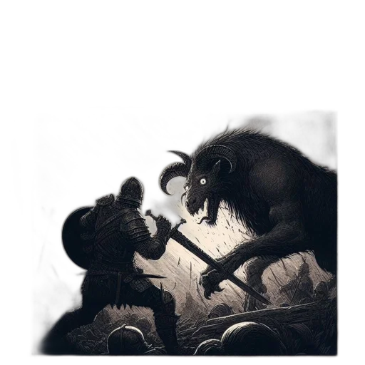 animal, weapon, concept art, comic book art transparent PNG cut-out