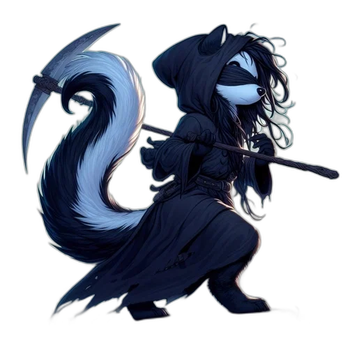 staff, dragon, creature, fantasy art transparent PNG cut-out