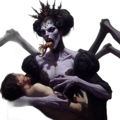 creature, concept art, 3d render, fantasy art transparent PNG cut-out