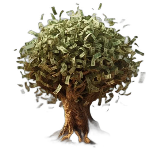 tree, crown, hair, face transparent PNG cut-out