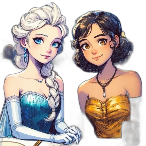 crown, fantasy art, concept art, watercolor transparent PNG cut-out
