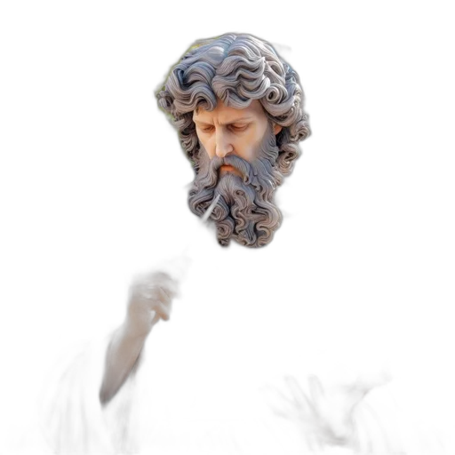 face, hair, mask, creature transparent PNG cut-out