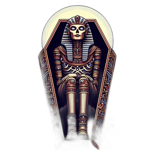 jewelry, mask, robot, staff transparent PNG cut-out
