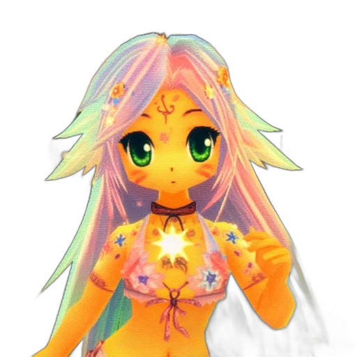 pixel art, fantasy art, 3d render, concept art transparent PNG cut-out