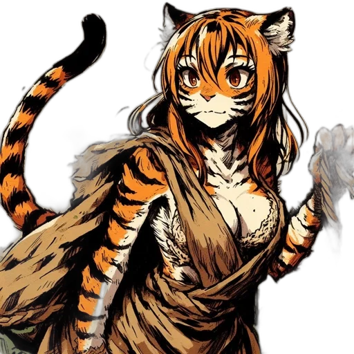 animal, staff, concept art, comic book art transparent PNG cut-out