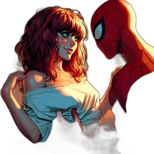 mask, comic book art, concept art, fantasy art transparent PNG cut-out