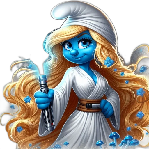 staff, fantasy art, cartoon, comic book art transparent PNG cut-out