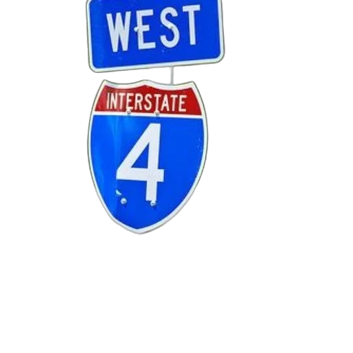 blue, sign, word, west transparent PNG cut-out