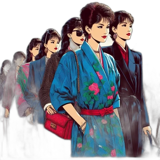 jacket, staff, dress, concept art transparent PNG cut-out