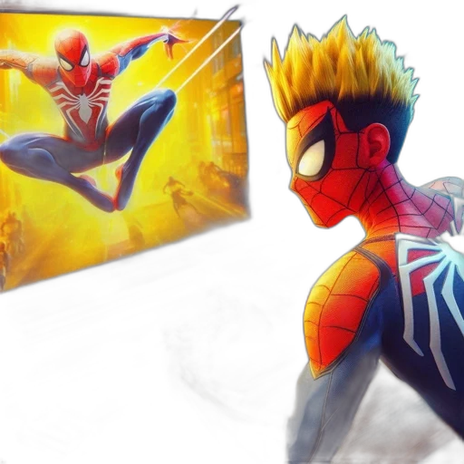 concept art, comic book art, 3d render, fantasy art transparent PNG cut-out