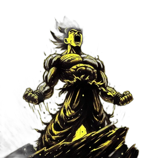 sword, robot, comic book art, concept art transparent PNG cut-out