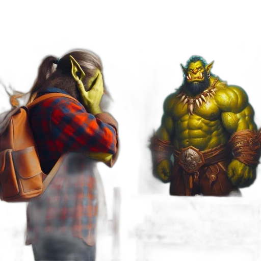 mask, jacket, concept art, fantasy art transparent PNG cut-out